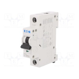 1 pcs x EATON ELECTRIC - FAZ-B10/1 - Circuit breaker, 230/400VAC, Inom: 10A, Poles: 1, Charact: B, 15kA