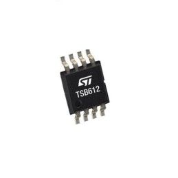 20 pcs - TSB612IST STMicroelectronics, Operational Amplifier, Op Amp, 560kHz, 40 V, 8-Pin MiniSO8