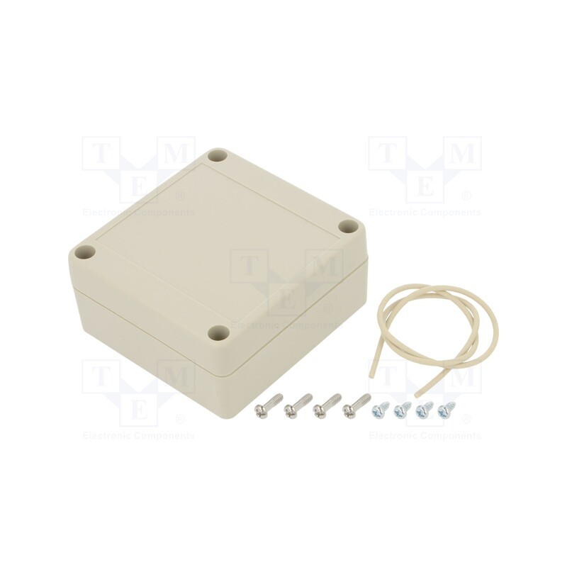 1 pcs x HAMMOND - RP1055 - Enclosure: multipurpose, X: 80mm, Y: 85mm, Z: 40mm, Ritec, ABS, IP65