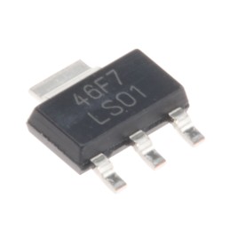15 pcs - Texas Instruments LMS8117AMP-3.3/NOPB, 1 Low Dropout Voltage, Voltage Regulator 1A, 3.3 V 3+Tab-Pin, SOT-223