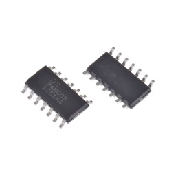 25 pcs - DiodesZetex 74HC05S14-13 Hex Schmitt Trigger Inverter, 14-Pin SOIC