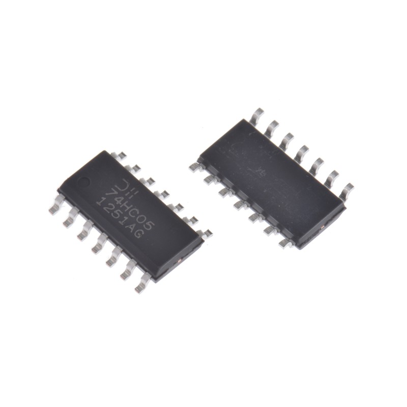 25 pcs - DiodesZetex 74HC05S14-13 Hex Schmitt Trigger Inverter, 14-Pin SOIC
