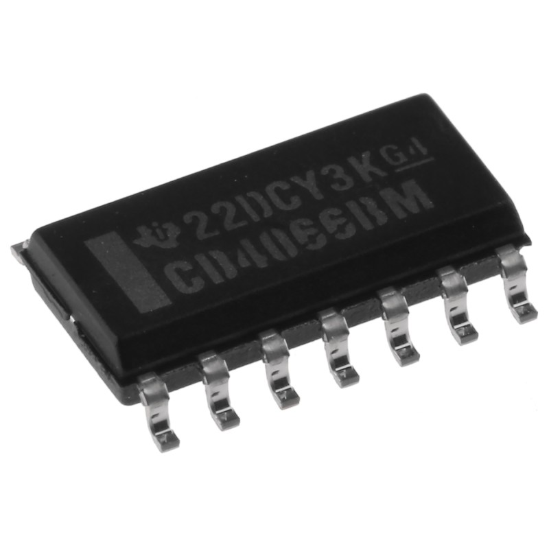 50 pcs - Texas Instruments CD4066BM96 Analogue Switch Quad SPST 12 V, 15 V, 5 V, 9 V, 14-Pin SOIC