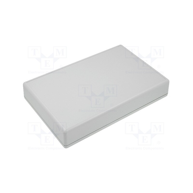 1 pcs x HAMMOND - 1599KGY - Enclosure: multipurpose, X: 140mm, Y: 220mm, Z: 40mm, 1599, ABS, grey