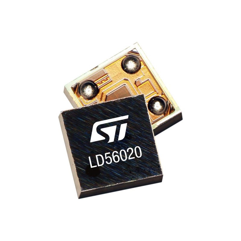 50 pcs - STMicroelectronics LD56020J100R, 1 Low Noise LDO, Linear Voltage Regulator 200mA, 1 V