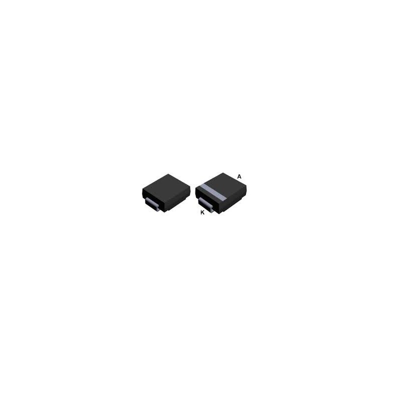 25 pcs - STMicroelectronics SMC30J64A, Bi-Directional TVS Diode DO-214AB