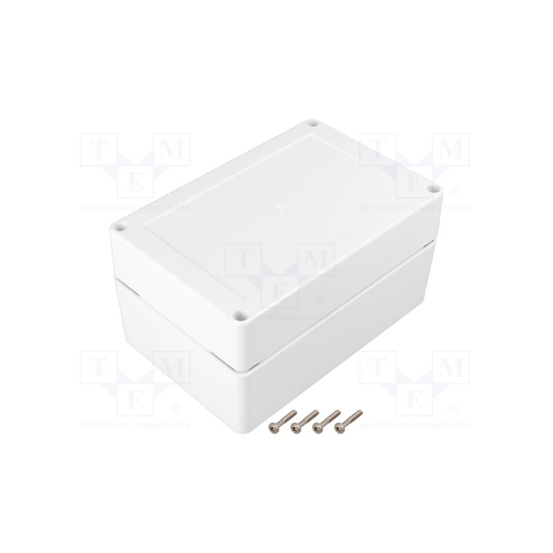 1 pcs x KRADEX - ZP150.100.75SB TM ASA - Enclosure: multipurpose, X: 150mm, Y: 100mm, Z: 75mm, ZP, ASA, white