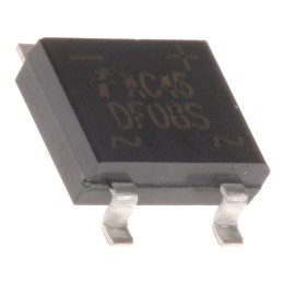 50 pcs - onsemi Bridge Rectifier, 1.5A, 800V, 4-Pin