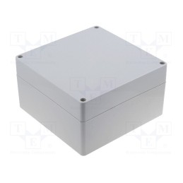 1 pcs x COMBIPLAST - CP-11-5 - Enclosure: multipurpose, X: 160mm, Y: 160mm, Z: 90mm, ABS, grey, IP65