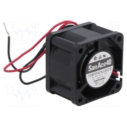 1 pcs x SANYO DENKI - 109P0424J3023 - Fan: DC, axial, 24VDC, 40x40x28mm, 27.6m3/h, 44dBA, ball bearing