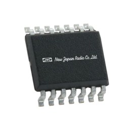 10 pcs - Nisshinbo Micro Devices, 2-ChannelAudio300mW, 14-Pin SSOP NJM2761V-TE1