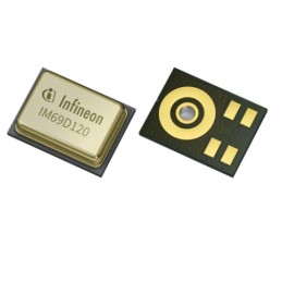 10 pcs - Infineon Microphone, Omni-Directional, Digital Output