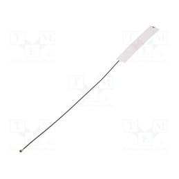 1 pcs x MOLEX - 2042811100 - Antenna, Bluetooth,WiFi,ZigBee, 3.3dBi, linear, 35x11x0.1mm, MHF4