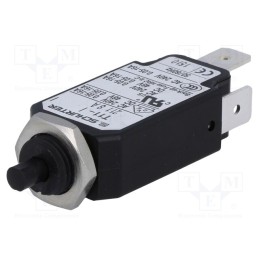 1 pcs x SCHURTER - 4400.0015 - Circuit breaker, Urated: 240VAC, 48VDC, 8A, SPST, Poles: 1, screw