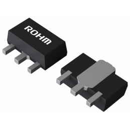 50 pcs - ROHM 2SCR512P5T100 NPN Transistor, 2 A, 30 V, 3-Pin SOT-89