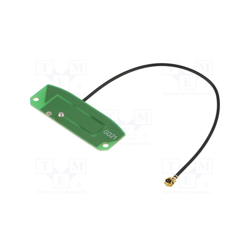 1 pcs x SR PASSIVES - GSM-ANT021 - Antenna, GSM, 2dBi, linear, for ribbon cable, 50Ω, 36x13.2x0.8mm