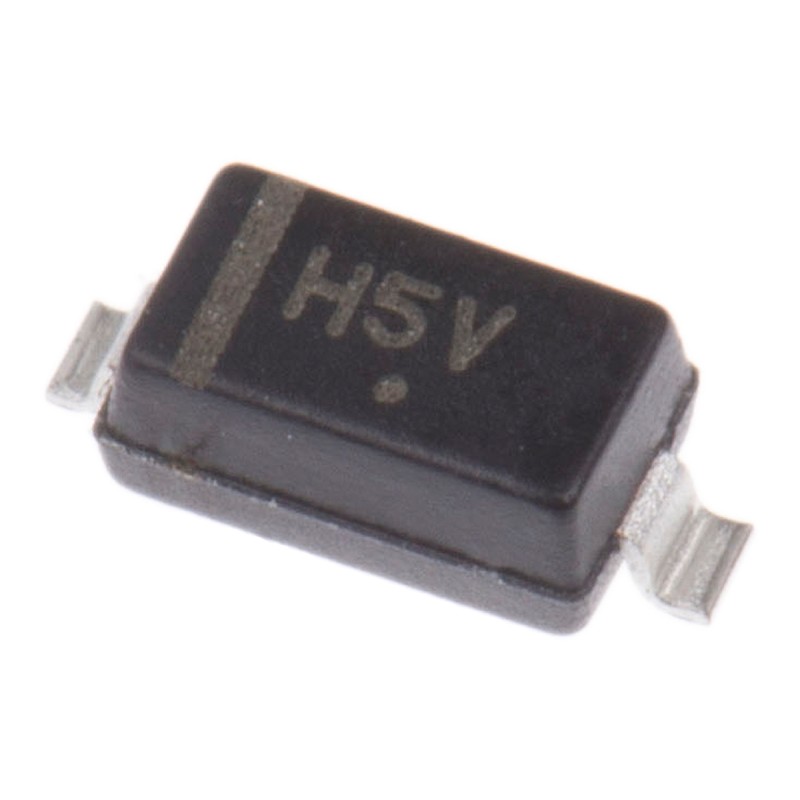 100 pcs - onsemi, 15V Zener Diode 5% 500 mW SMT 2-Pin SOD-123