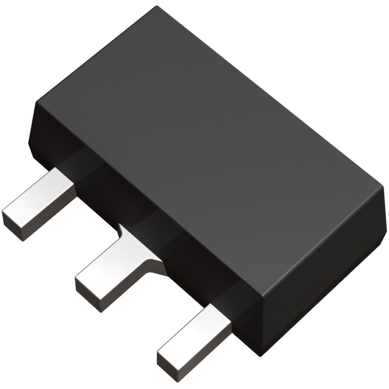 50 pcs - ROHM 2SCR293PHZGT100 NPN Transistor, 2 A, 30 V SOT-89