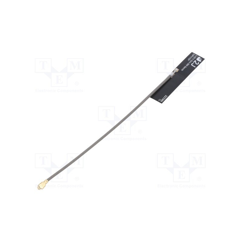 1 pcs x 2J - 2JF0102P-010MC137-UFL_ TRALO - Antenna, WiFi, 2.2dBi, for ribbon cable, U.FL, 100mm, MC137