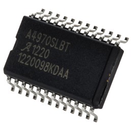 5 pcs - Allegro Microsystems A4970SLBTR-T, Stepper Motor Driver IC, 45 V 0.75A 24-Pin, SOIC W