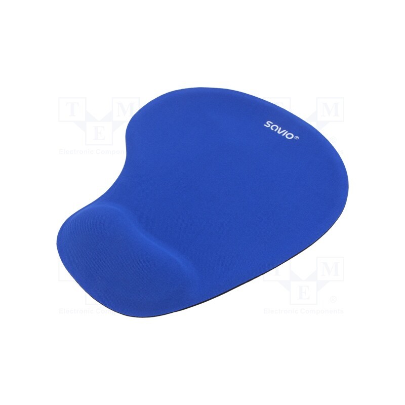 1 pcs x SAVIO - SAVMP-01BL - Mouse pad, blue, Features: gel