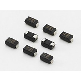 100 pcs - Littelfuse SMAJ51A, Uni-Directional TVS Diode, 400W, 2-Pin DO-214AC