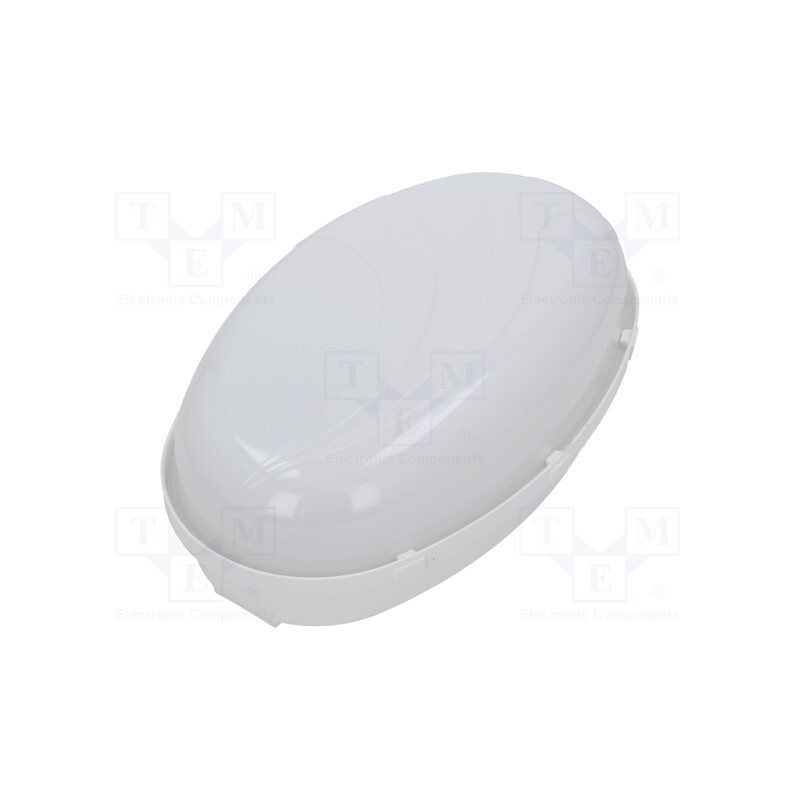 1 pcs x PAWBOL - D.3176M - Lamp: lighting fixture, PANDA OVAL, polycarbonate, E27, IP65, oval