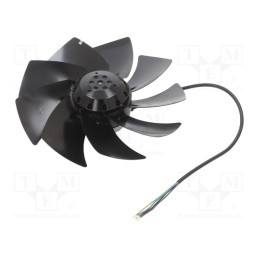 1 pcs x EBM-PAPST - A2E250-AM06-01 - Fan: AC, axial, 230VAC, Ø251x72mm, 1.82km3/h, 69dBA, ball bearing