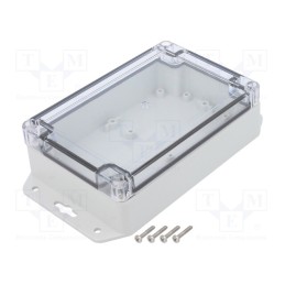1 pcs x KRADEX - ZP150.100.45SUJP TM PC - Enclosure: multipurpose, X: 100mm, Y: 150mm, Z: 45mm, ZP, light grey