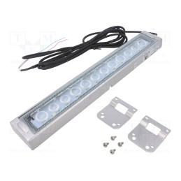 1 pcs x PATLITE - CWK3S-24-CD - LED lamp, cool white, 1200lm, 6500K, -10÷50°C, 24VDC, IP66, 3m
