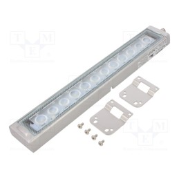 1 pcs x PATLITE - CWK3C-24-CD+FL008 - LED lamp, cool white, 1200lm, 6500K, -10÷50°C, 24VDC, IP66, 3m