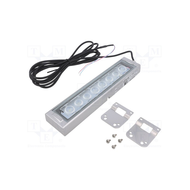 1 pcs x PATLITE - CWK2S-24-CD - LED lamp, cool white, 800lm, 6500K, -10÷50°C, 24VDC, IP66, 3m