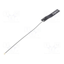 1 pcs x MOLEX - 209142-0180 - Antenna, GSM,LTE, 1.2dBi,2.7dBi,5.2dBi, linear, U.FL, Len: 180mm