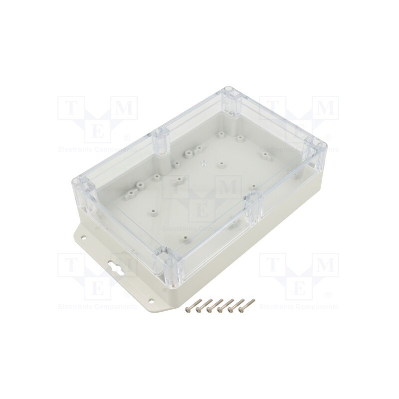 1 pcs x KRADEX - ZP210.140.60UJPH TM ABS-PC - Enclosure: multipurpose, X: 140mm, Y: 210mm, Z: 60mm, ZP, ABS, gasket