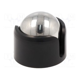 1 pcs x POLOLU - BALL CASTER WITH 3/4' METAL BALL - Ball casters, Kit: ball,nut x2,housing,washer x2,screw x4