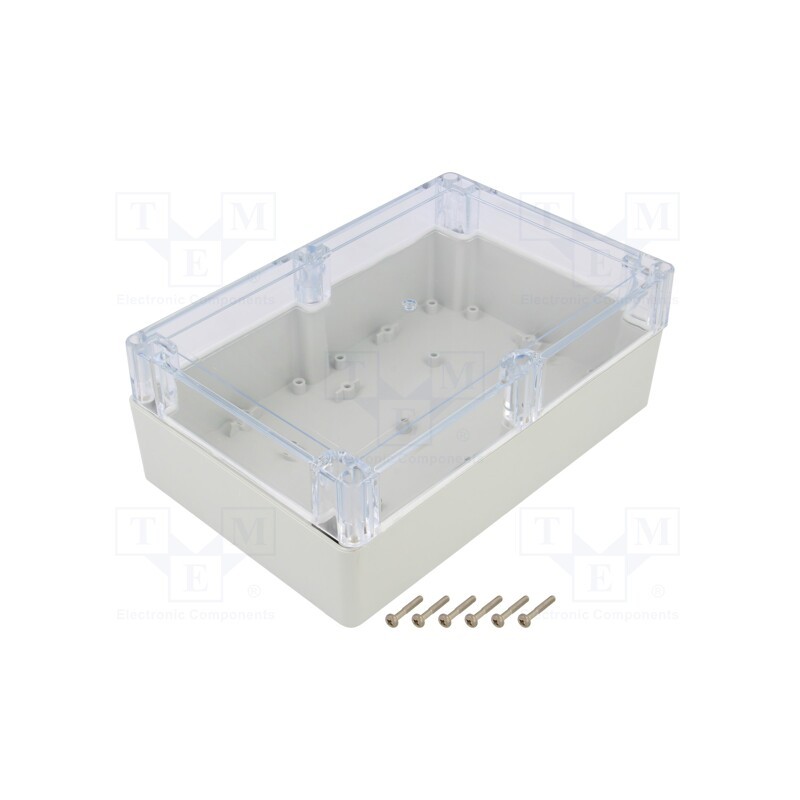 1 pcs x KRADEX - ZP210.140.75JPH TM ABS-PC - Enclosure: multipurpose, X: 140mm, Y: 210mm, Z: 75mm, ZP, ABS, gasket
