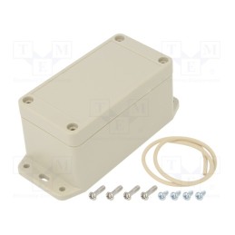 1 pcs x HAMMOND - RP1045BF - Enclosure: multipurpose, X: 50mm, Y: 95mm, Z: 50mm, with fixing lugs