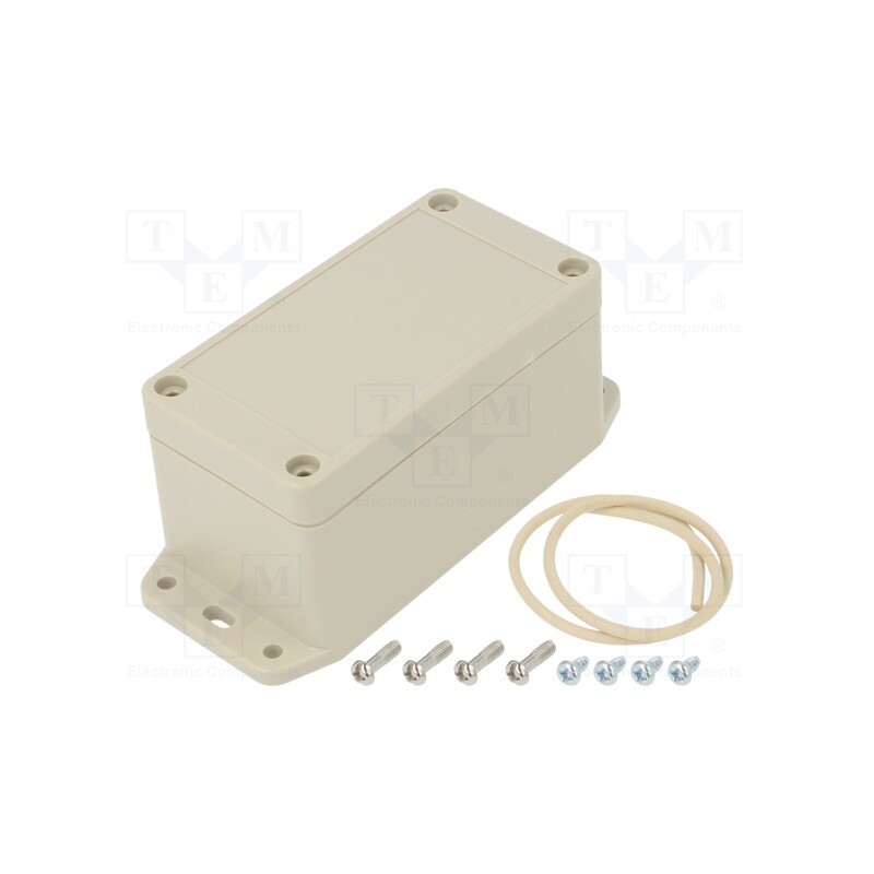 1 pcs x HAMMOND - RP1045BF - Enclosure: multipurpose, X: 50mm, Y: 95mm, Z: 50mm, with fixing lugs