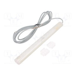1 pcs x PATLITE - CLA3S-24A-CD-30 - LED lamp, cool white, 360lm, 6800K, -40÷60°C, 24VDC, IP66, 3m