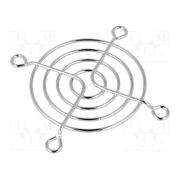 1 pcs x TQSolution - Guard, plastic, 60x60mm, snap fastener,screw, with filter, 45ppi