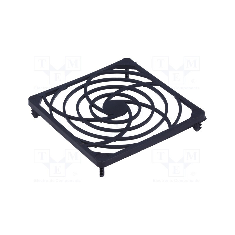 1 pcs x RICHCO - FGPT-80 - Guard, plastic, 80x80mm, snap fastener, A: 80mm, B: 14.5mm, C: 2.8mm