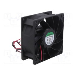 1 pcs x SUNON - PMD1209PMB2-A P/N:(2).GN - Fan: DC, axial, 12VDC, 92x92x38mm, 180.6m3/h, 53.8dBA, ball bearing