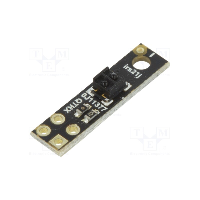 1 pcs x POLOLU - QTRX-HD-01A REFLECTANCE SENSOR - Sensor: distance, reflective, 2.9÷5.5VDC, analog, Ch: 1, 5x20mm, HD