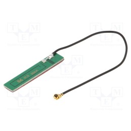 1 pcs x SR PASSIVES - GSM-ANT086 - Antenna, GSM, 0dBi, linear, for ribbon cable, 50Ω, 37x7x1mm