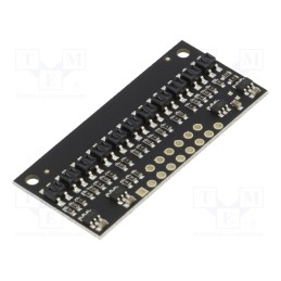 1 pcs x POLOLU - QTR-HD-11A REFLECTANCE SENSOR ARRAY: 11- - Sensor: distance, reflective, 2.9÷5.5VDC, analog, Ch: 11, 45x20mm