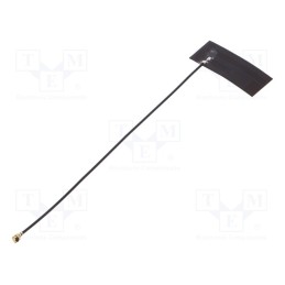 1 pcs x SR PASSIVES - GSM-ANT-FPC02 - Antenna, LTE, 3dBi, 50Ω, 698÷960MHz,1710÷2700MHz, U.FL, -40÷85°C