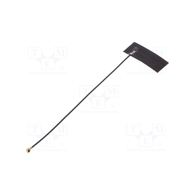 1 pcs x SR PASSIVES - GSM-ANT-FPC02 - Antenna, LTE, 3dBi, 50Ω, 698÷960MHz,1710÷2700MHz, U.FL, -40÷85°C