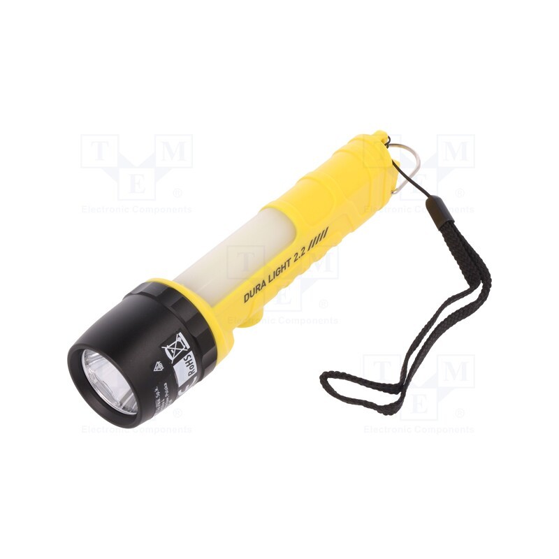 1 set x MACTRONIC - PHH0122 - Torch: standard, 400lm, Ø40.5x172mm, yellow-black