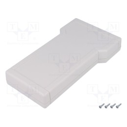 1 pcs x TEKO - TBT-2.7 -AS - Enclosure: for devices with displays, X: 116mm, Y: 210mm, Z: 31mm