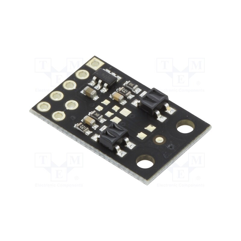 1 pcs x POLOLU - QTR-MD-02RC REFLECTANCE SENSOR ARRAY - Sensor: distance, reflective, 2.9÷5.5VDC, digital, Ch: 2, 13x20mm